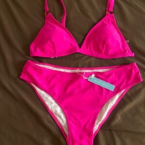 Vibrant Pink Bikini Set